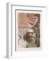 La Patisserie, from Paysages Et Interierus, 1899-Edouard Vuillard-Framed Giclee Print