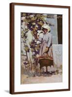 La Paysanne a Grez-Arthur Melville-Framed Giclee Print