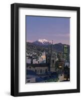 La Paz and Mount Illampu, Bolivia, South America-Charles Bowman-Framed Photographic Print