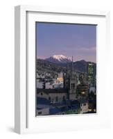 La Paz and Mount Illampu, Bolivia, South America-Charles Bowman-Framed Photographic Print