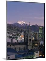 La Paz and Mount Illampu, Bolivia, South America-Charles Bowman-Mounted Photographic Print