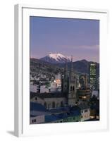 La Paz and Mount Illampu, Bolivia, South America-Charles Bowman-Framed Photographic Print