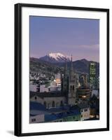 La Paz and Mount Illampu, Bolivia, South America-Charles Bowman-Framed Photographic Print