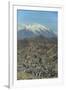 La Paz, Bolivia. Cityscape from El Alto viewpoint in La Paz, Bolivia.-Anthony Asael-Framed Premium Photographic Print