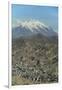 La Paz, Bolivia. Cityscape from El Alto viewpoint in La Paz, Bolivia.-Anthony Asael-Framed Photographic Print