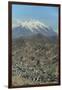 La Paz, Bolivia. Cityscape from El Alto viewpoint in La Paz, Bolivia.-Anthony Asael-Framed Photographic Print