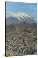 La Paz, Bolivia. Cityscape from El Alto viewpoint in La Paz, Bolivia.-Anthony Asael-Stretched Canvas