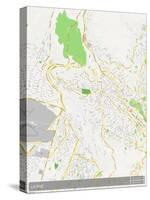 La Paz, Bolivia Map-null-Stretched Canvas