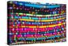 La Paz, Bolivia. Textiles for sale in handicraft market, in La Paz, Bolivia.-Anthony Asael-Stretched Canvas