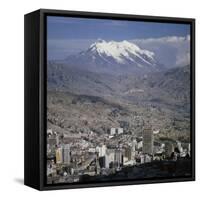 La Paz, Bolivia-null-Framed Stretched Canvas