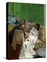 La pedicure-Chiropody, R. F. 1986.-Edgar Degas-Stretched Canvas