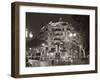 La Pedrera (Casa Mila) by Gaudi, Barcelona, Spain-Jon Arnold-Framed Premium Photographic Print