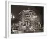 La Pedrera (Casa Mila) by Gaudi, Barcelona, Spain-Jon Arnold-Framed Photographic Print