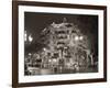 La Pedrera (Casa Mila) by Gaudi, Barcelona, Spain-Jon Arnold-Framed Photographic Print