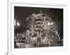 La Pedrera (Casa Mila) by Gaudi, Barcelona, Spain-Jon Arnold-Framed Photographic Print