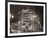 La Pedrera (Casa Mila) by Gaudi, Barcelona, Spain-Jon Arnold-Framed Photographic Print