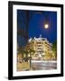 La Pedrera (Casa Mila) by Gaudi, Barcelona, Spain-Jon Arnold-Framed Photographic Print