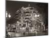 La Pedrera (Casa Mila) by Gaudi, Barcelona, Spain-Jon Arnold-Mounted Photographic Print