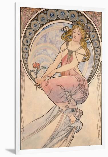 La Peinture, 1898-Alphonse Mucha-Framed Giclee Print