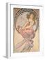 La Peinture, 1898-Alphonse Mucha-Framed Giclee Print