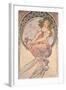 La Peinture, 1898-Alphonse Mucha-Framed Giclee Print