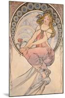 La Peinture, 1898-Alphonse Mucha-Mounted Giclee Print