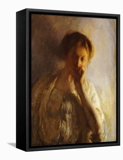 La Penserosa-Joseph Rodefer De Camp-Framed Stretched Canvas