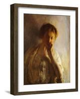 La Penserosa-Joseph Rodefer De Camp-Framed Giclee Print