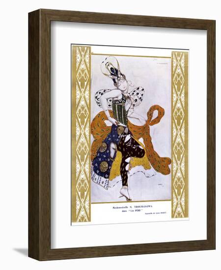 La Peri, Ballet Russes-Leon Bakst-Framed Photographic Print