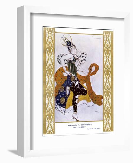 La Peri, Ballet Russes-Leon Bakst-Framed Photographic Print