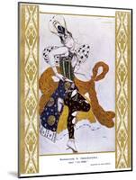 La Peri, Ballet Russes-Leon Bakst-Mounted Photographic Print