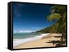 La Perle Beach, Deshaies, Basse-Terre, Guadeloupe, French Caribbean, France, West Indies-Sergio Pitamitz-Framed Stretched Canvas