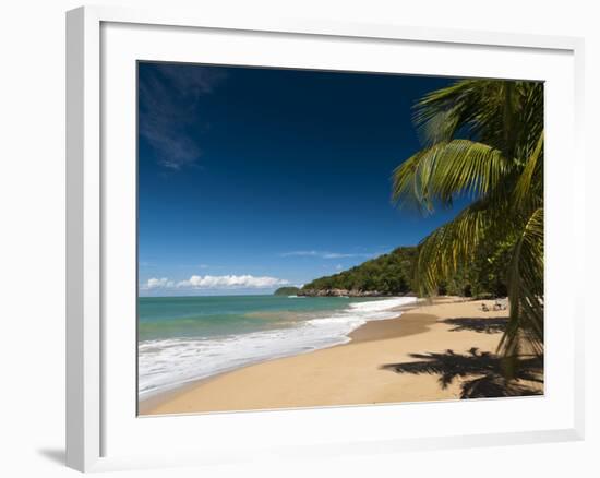 La Perle Beach, Deshaies, Basse-Terre, Guadeloupe, French Caribbean, France, West Indies-Sergio Pitamitz-Framed Photographic Print