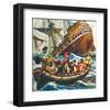 La Perte Du Peétrel-null-Framed Art Print