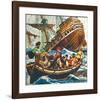 La Perte Du Peétrel-null-Framed Art Print