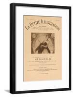 La Petit Illustration - Metropolis-null-Framed Art Print