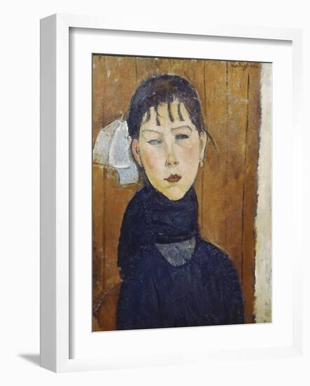 La Petite Marie, 1918-Amadeo Modigliani-Framed Giclee Print
