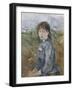 La petite niçoise, Célestine-Berthe Morisot-Framed Giclee Print