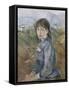 La petite niçoise, Célestine-Berthe Morisot-Framed Stretched Canvas