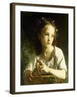 La Petite Ophelie-William Adolphe Bouguereau-Framed Giclee Print