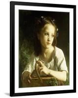 La Petite Ophelie-William Adolphe Bouguereau-Framed Giclee Print