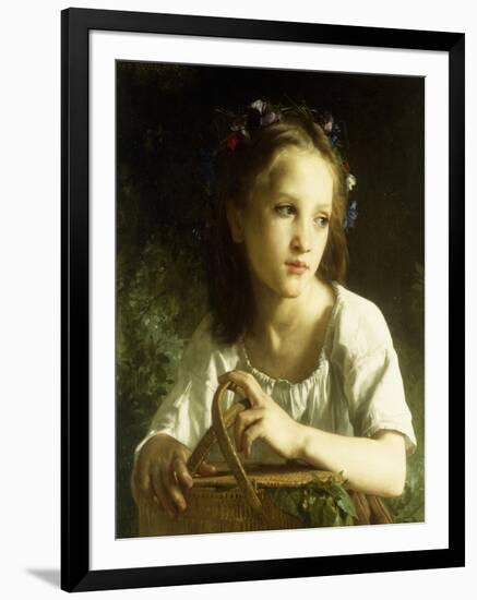 La Petite Ophelie-William Adolphe Bouguereau-Framed Giclee Print