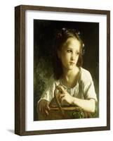 La Petite Ophelie-William Adolphe Bouguereau-Framed Giclee Print