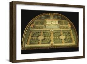 La Petraia Villa, Built for the De Medici Family, Tuscany, Italy, from Series-Giusto Utens-Framed Giclee Print