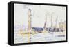 La Phare-Paul Signac-Framed Stretched Canvas