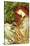 La Pia De' Tolomei-Dante Gabriel Rossetti-Stretched Canvas