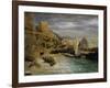 La Piccola Marina in Capri-Vittorio Benisson-Framed Giclee Print