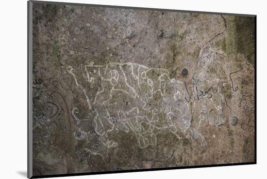La Piedra Pintada petroglyphs, El Valle de Anton, Panama, Central America-Michael Runkel-Mounted Photographic Print