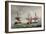 La Piemontaise capturing the Warren Hastings c1806-Robert Dodd-Framed Giclee Print