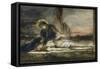 La Pietà-Gustave Moreau-Framed Stretched Canvas
